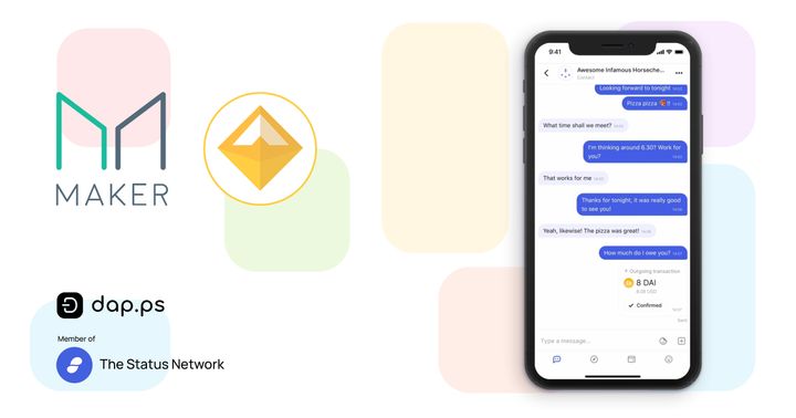 DeFi & DAI with the Status Messenger Wallet