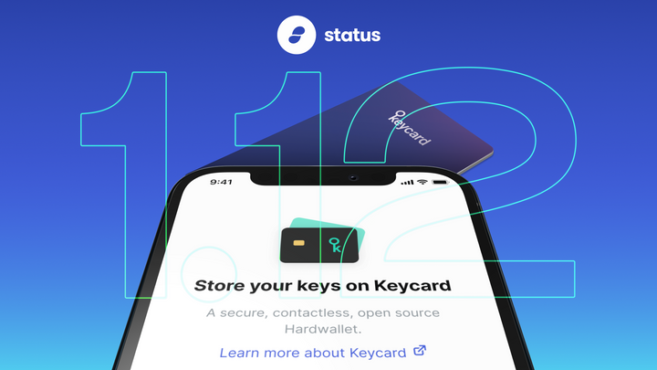 V1.12 Release - Keycard on iOS, Crypto Onramps, and More