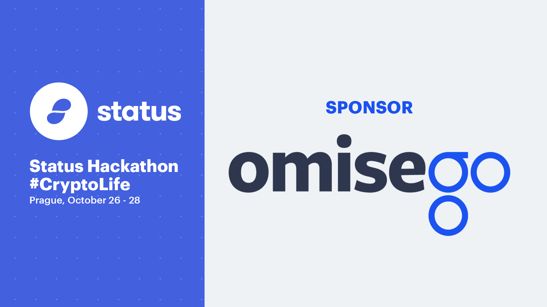 Announcing OmiseGo as sponsor for the Status Hackathon – #CryptoLife