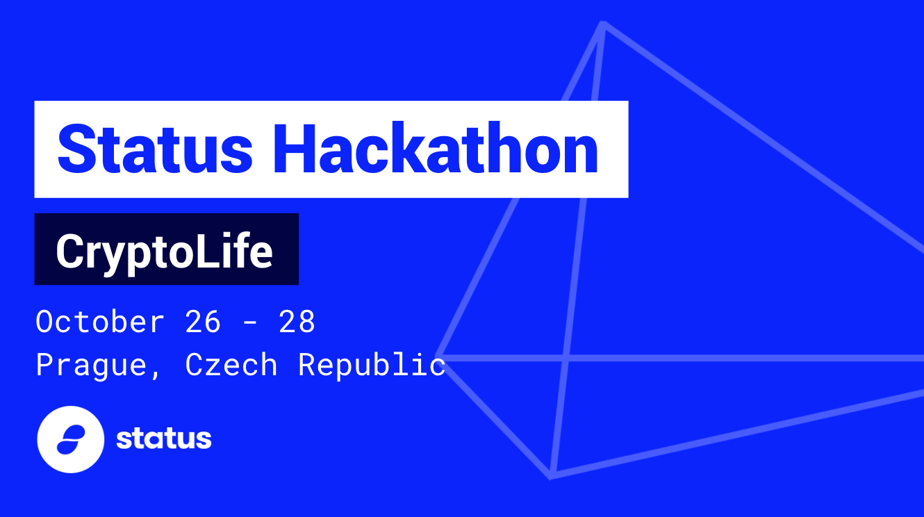 Status Hackathon #CryptoLife Agenda