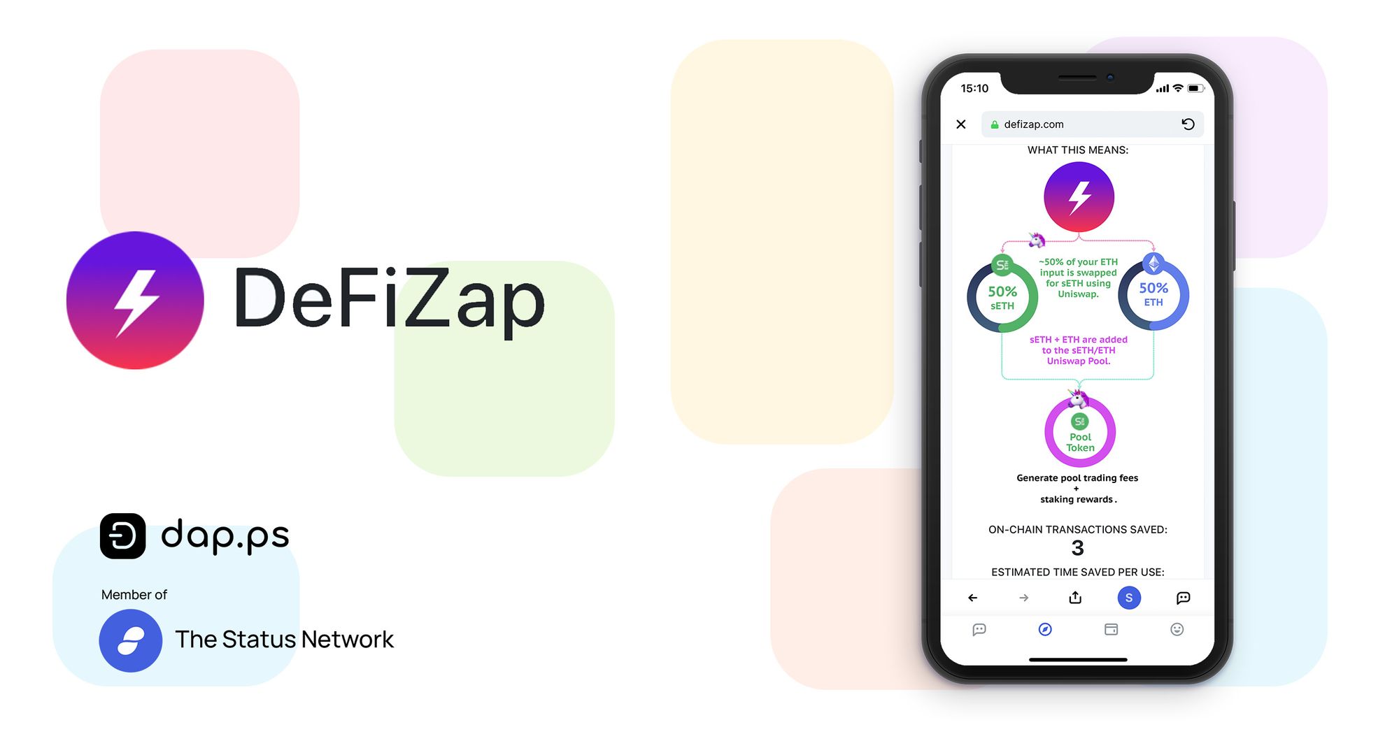 DeFi Buffet On Mobile with DeFi Zap