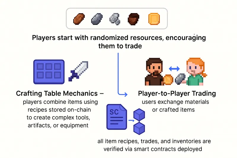 Workbench gasless on-chain crafting protocol built on Status Network.