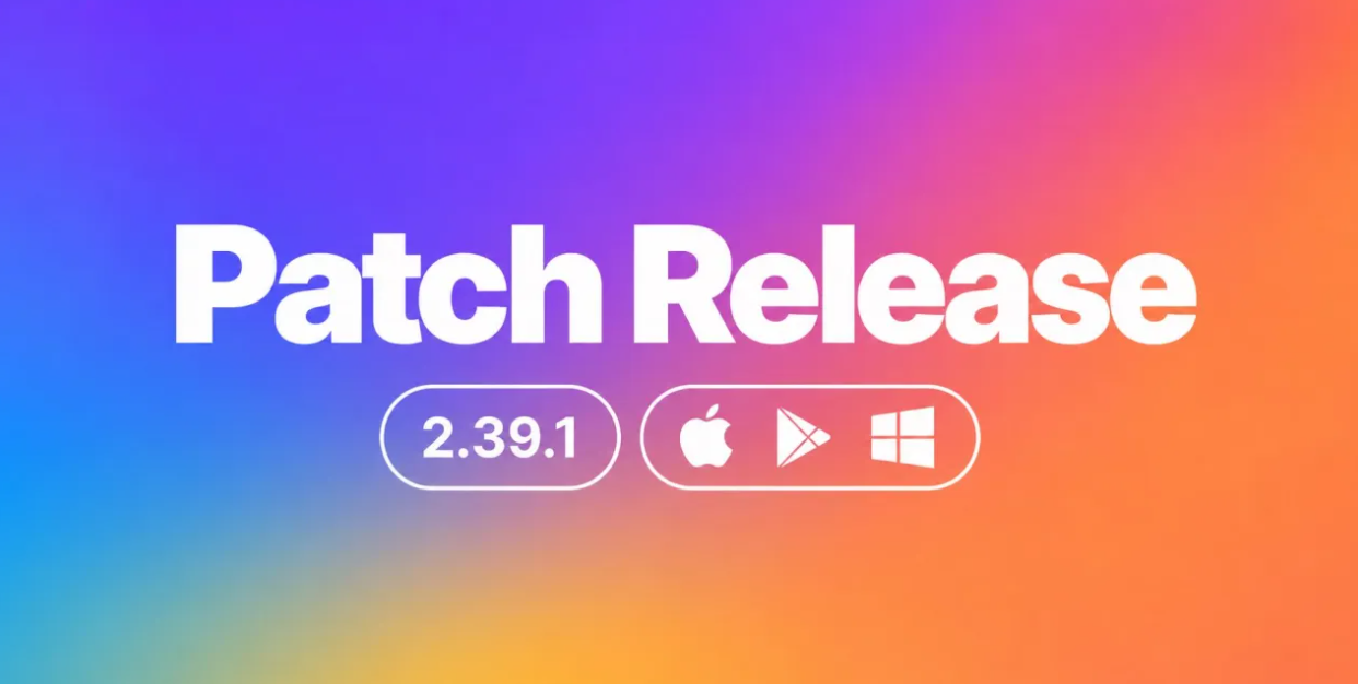 Status 2.39.1 is here