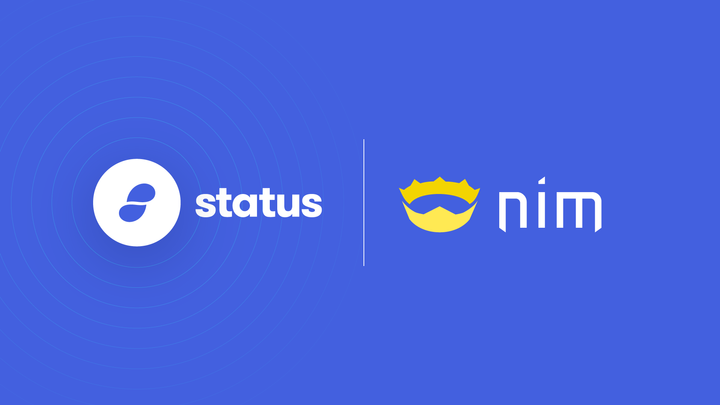 Status Partners with the team behind the programming language Nim