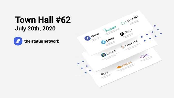 Town Hall #62 - July 20, 2020
