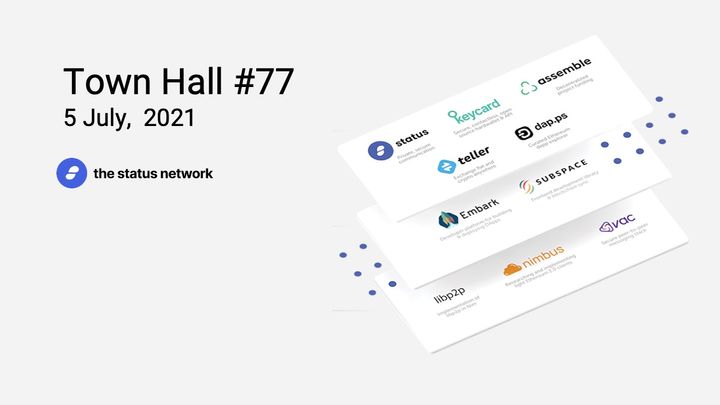 Town Hall #77 - July 5, 2021