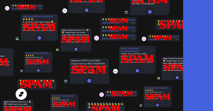 How to deal with spam in public chats?