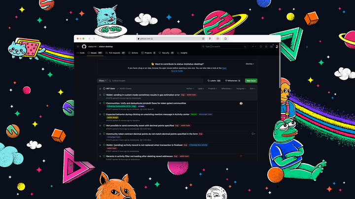 🪲 Status App - Find the Bugs & Win a Keycard!